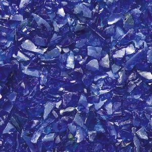 Glassplitt Blitz-Blau