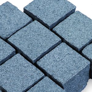 Granit Pflastersteine Gala geflammt