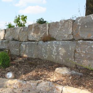 Muschelkalk Mauersteine