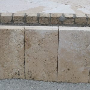 Travertin Palisaden Vanilla