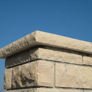 Weißjura Limes Mauerwerk Abdeckplatten