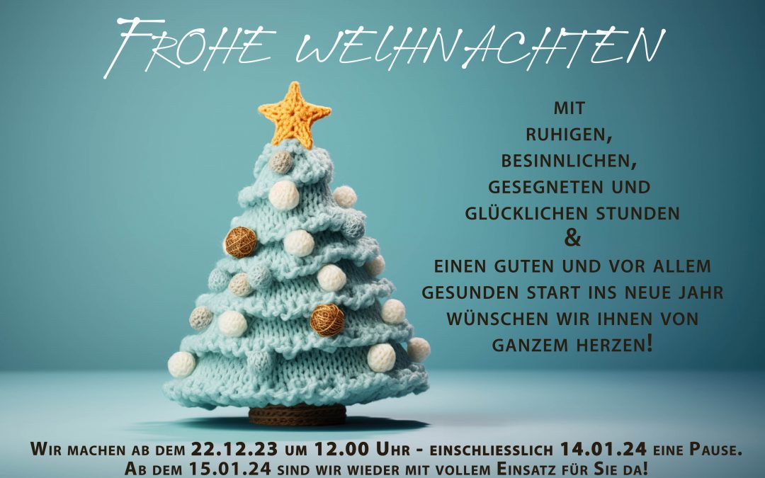 Frohe Weihnachten
