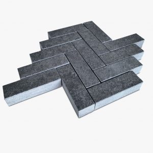Basalt Pflasterriegel Sanoku