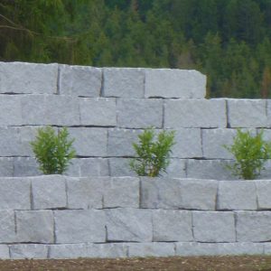 Granit Mauersteine Borow Mittelkorn