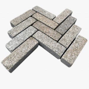 Granit Pflasterriegel Gredi Naturell
