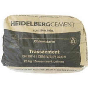 Trasszement (Puzzolan) CEM II/B-P 42,5N